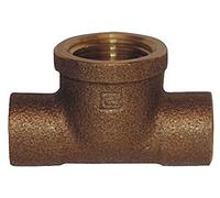 Cornat de soldadura T Manguitos de unidades, rosca interior de 1, 2, a 18 mm, B 1/2zoll IG, 1 pieza, rotguss, t5130g1812