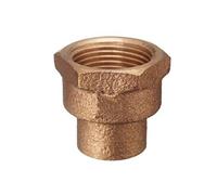 Cornat de soldadura übergangs de manguito, 1 rosca interior, a 15 mm, B 1/2zoll IG, 1 pieza, rotguss, t5270g1512