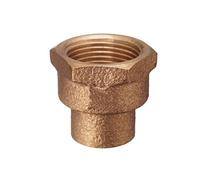 Cornat de soldadura übergangs de manguito, 1 rosca interior, a 15 mm, B 3/4zoll IG, 1 pieza, rotguss, t5270g1534