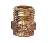 Cornat de soldadura übergangs de Nippel 1 rosca exterior, 1 manguito, a 15 mm, B 1/2zoll, 10/1 pieza, rotguss, t5643g1512