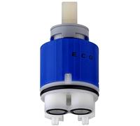 Cornat Eco cartucho ajuste de 2 niveles, limitador, diámetro 35 x altura 69 mm, palanca tiene siente una ranura para (clic.) Función de Ahorro de, ahorra energía y agua, 1 pieza, ae211
