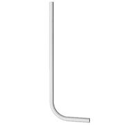 Cornat Impresión - Tubo, plástico recto, a 700 mm, B 250 mm, diámetro de c 26/28 mm, 1 pieza, color blanco, t362201