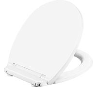Cornat KSPLASC00 Plano - Asiento de inodoro con bajada automática, color blanco