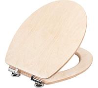 Cornat Ligna Plus KSLIGKSC - Asiento de inodoro con tapa - madera natural - madera de pino - dispositivo de descenso automático - agradable al tacto - aspecto de madera noble, para todo tipo de cuartos de baño