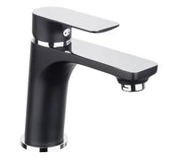 Cornat Noir Black Edition - Grifo mezclador monomando y termostático (cuerpo robusto de fundición a presión), color negro mate, NERSC1