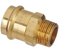 Cornat Press de transición de - Machón rotguss con 1, rosca exterior con 1 manguito, a 28 mm, B 3/4zoll, 1 pieza, t65432834b