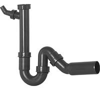 Cornat Reciclat T353104R - Tapón antiolores para fregadero (1 1/2 x 50 mm, con conector de dispositivo y rama de 45°, fabricado en plástico reciclado)