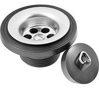 Cornat T317404R - Válvula para lavabo (1 1/4", cromo, 205, instalación sanitaria, protección del medio ambiente)