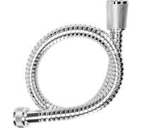 Cornat TECBW3323 - Manguera de ducha (50 cm de longitud, acero inoxidable, muy resistente, conexión de 1/2", cromada)