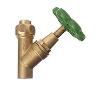 Cornat Válvula de válvulas, latón + conexión de tornillo con lötmuffen, sin vaciado, a 22 mm, 1 pieza, t570405