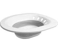 Cornat ZYT763OH - Asiento para inodoro para bidé, apto para modelos comunes de asiento de inodoro, termoplástico de fácil cuidado, color blanco, higiene íntima e higiene