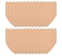 Corne de elevación de muslo 20pcs Adhesivo Adhesivo Prevención de roce invisible, cinta de piernas impermeable transpirable para piel hundida