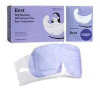 CorneaCare Rest: Compresa caliente autocalentable para ojos secos | Máscara de ojos térmica para un alivio rápido | Máscara de vapor para tratamiento de orzuelos | No necesita microondas ni paño |