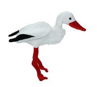Cornelißen - 1017208 - Cigüeña, peluche, 21 cm, con colgador, animal de tela, lavable.