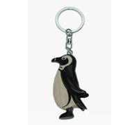 Cornelißen Llavero de madera pingüino de anteojos: colgante de madera hecho a mano con forma de animal para llaves, bolsos y mochilas.
