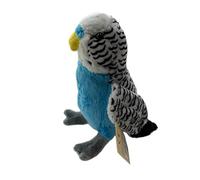 Cornelißen Ne convient Pas aux Enfants de moins de 36 mois. Perruche en Peluche, Lote de 2, H 17 cm, Azul, Cadeau para niños