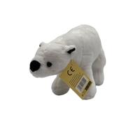 Cornelißen Peluche Ours Polaire Ne convient Pas aux Enfants de moins de 36 mois., Pôle Nord, 20 cm, Blanche, Mignonne Peluche, Cadeau pour Enfants