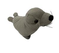 Cornelißen Peluche Phoque Ne convient Pas aux Enfants de moins de 36 mois., Grise, L 19 cm, Animal en Peluche Gris, Animal en Peluche, Cadeau pour Enfant