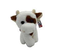 Cornelißen Peluche Vache Ne convient Pas aux Enfants de moins de 36 mois. L 20 cm Blanche - Cadeau pour Enfant