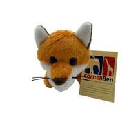 Cornelißen Porte-clés en Peluche Renard Ne convient Pas aux Enfants de moins de 36 mois. L 15 cm, Naranja, Animal de la Forest, Cadeau para niños