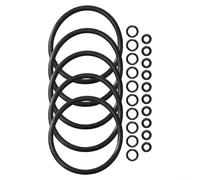 Cornelius Keg - Juego de 5 juntas tóricas de repuesto para cerveza casera y vino, kit completo de sellado con tapa, desconexión y juntas tóricas de tubo de inmersión
