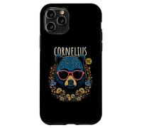 Cornelius NC - Oso con gafas, diseño de flores Carcasa para iPhone 11 Pro