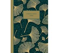 Cornell Notebook A4: Note Taking for Students, School & College - 120 Pages Lined Study Gingko Botanical Pattern Cover, 90gsm Cream Paper: Cornell ... Learning Journal for Students and Teachers
