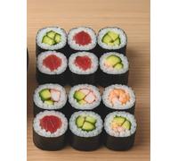 Cornell Notebook - Maki Sushi Grid: A study companion for neat notes, clear thinking, and peaceful focus.