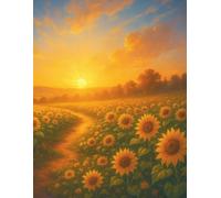 Cornell Notebook - Sunlit Sunflower Path: A gentle writing companion for clarity, learning, and mindful reflection.