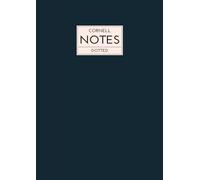 Cornell Notes Dotted: A4 Notebook (8.3x11.7in) | 108 Dotted Dot Grid Pages with Cornell Layout and Contents | Softcover Journal Planner Study Book ... Seminar School Study Learning | Blue Navy