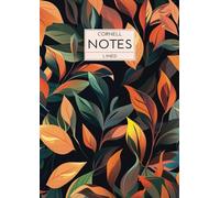 Cornell Notes Lined: A4 Notebook | 108 Lined Pages with Cornell Layout and Contents | Large Softcover Journal Planner Study Book | Leaves 2