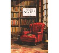 Cornell Notes Lined: A4 Notebook (8.3x11.7in) | 108 Pages with Lined Ruled Cornell Layout and Contents | Softcover Journal Planner Study Book Notepad ... Seminar School Study Learning | Chair Library
