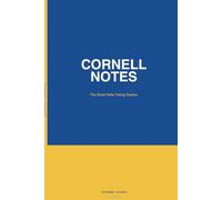 Cornell Notes Notebook: 120 Pages, 6x9 Inch, Cornell Note-Taking System