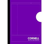 Cornell Notes Notebook: Blank Notebook for School Notes | Cornell Note Taking System for Students and Teachers | Large Size, (8.5 ″x 11 ″), 108 Pages, ... Notes (Note-Taking System) | Cornell Notes