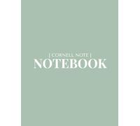 Cornell Notes Notebook: Cornell Note Taking System for Students and Teachers: College Ruled Note Taking Notebook with Action Items, Summary Section and Study Status Tracker | 120 Pages | 8.5 x 11