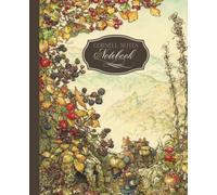 Cornell Notes Notebook: Cornell Notes Notebook with 110 Cream Colored Pages for Organized Note-Taking and Study with a Vintage Storybook Illustration Cover
