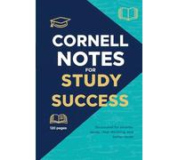 Cornell Notes Notebook: Structured for smarter study, clear thinking, and better recall