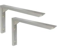 Corner Bracket,supports shelves wall,2pcs Triangular Bracket Wall Partition Bracket Support Frame Corner 90 Degree Right Angle Bracket Flower pot rack bracket Load 130kg(163 * 250mm)