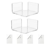 Corner Camera Mount - Wall Ceiling Angle Bracket for Security Cameras | Adjustable Metal Arm with 90 Degree Positioning, Stable Installation Base, Indoor Outdoor Support Holder