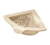 Corner Catcher - Kitchen Sink Strainer | Magnetic Mesh Design with Quick Drain and Anti-Clog Filter for Home Cooks Busy Parents Apartment Meal Preparers Hotel Restaurant Vegetable Fruit Cleaning