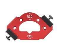 Corner Chamfer Template Aluminum Alloy Inner Outer Trimming Jig Woodworking Projects R30 T30 Radius Chamfer Template