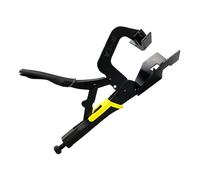 Corner Clamp, Positioning Pliers, Woodworking Jig, Non-Slip Grip, Quick-Release Mechanism, 90 Degree Angle for Furniture Assembly, Cabinet Making, Handcraft Projects, Black