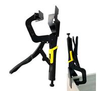 Corner Clamp Tool, 90 Degree Pliers, Adjustable Positioning Jig, Non-Slip Quick-Release Mechanism, Heavy-Duty Frame Design, Ideal for Woodworking and Furniture Assembly