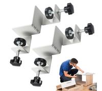 Corner Clamps for Woodworking, 90 Degree 2 Pieces with T-Shaped Build, Adju