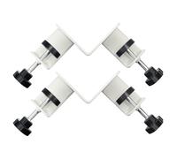 Corner Clamps for Woodworking, 90 grados T-Shaped Positioning Squares (2 piezas, 4,72 x 4,72 pulgadas), Adjustable Swing Jaw Clamping Tool for Picture and Frames Projects