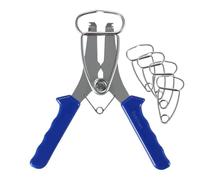 Corner Clamps - Miter Clamps Kit | Framing Pliers, 9-Piece Stainless Steel Spring Pliers With 8 Clips, Multi-Purpose Framing Tool For Picture Frame Molding Woodworking DIY, Carpentry Joinery Furniture