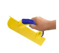 Corner Enlucido A La Llana: La Herramienta De Esquina De PP Templada, Una Hoja De Acabado De Paneles De Yeso Resistentes, Diseño De Agarre Cómodo | Configuración Eficiente