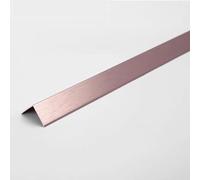 Corner Guard Strip, 3pcs 0.9m Aluminum Alloy Prevent Collision Right Angle Metal, Tile Stainless Steel Edging Decoration Living Room Corner Protector(Rose Gold,50x50mm)(Rose Gold,30x30mm)