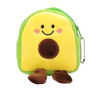 Corner Purses, Change Wallet, Zipper Closure Fruit Design Plush Texture with Large Capacity Cute Appearance, Purse Wallet for Kids, 3,54 x 3,35 x 1,57 pulgadas, multicolor, single attribute, Consulte