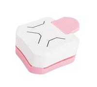 Corner Rounder, Crimper Scrapbook Tool, 6.2x7.5x3.5cm/2.44x2.95x1.38 inches Creative Decorative Scrapbooking Cutter for Aesthetic Card Journal Photo Planner Bookbinding